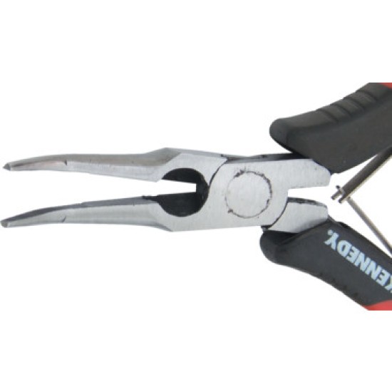 Kennedy Bent Needle Nose Pliers, Needle Nose, Carbon Steel, 140mm, ESD