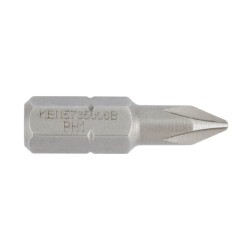 P163, Kennedy Screwdriver Bit, PH1, Phillips, 1/4 in Hex X 25mm