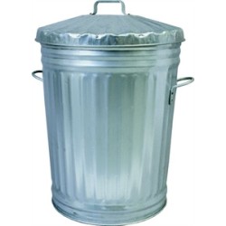 PLASTIC & GALVANISED DUSTBINS, DIA : 450MM, 4.1KG PLASTIC & GALVANISED DUSTBINS, DIA : 450MM, 4.1KG