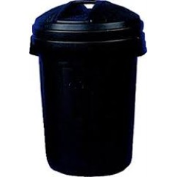 PLASTIC & GALVANISED DUSTBINS, DIA : 450MM, 2.8KG PLASTIC & GALVANISED DUSTBINS, DIA : 450MM, 2.8KG
