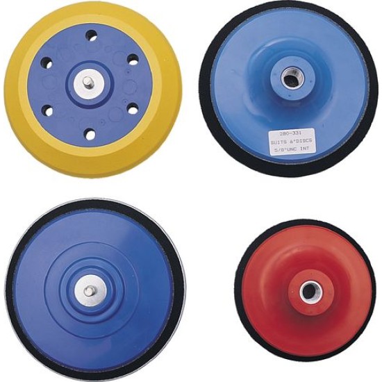 FLEXIBLE BACKING PADS FOR VELCRO SANDING DISCS,125MM