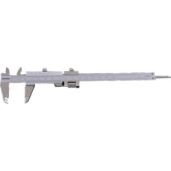 FINE ADJUSTMENT VERNIER CALIPERS,180/7MM/INCH