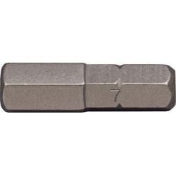 P070 ,5/32" x 25mm SCREWDRIVERBIT 1/4" HEX