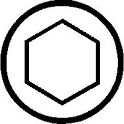 P070 ,5/32" x 25mm SCREWDRIVERBIT 1/4" HEX