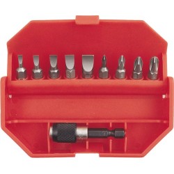 10-PCE SCREWDRIVER BIT SET 10-PCE SCREWDRIVER BIT SET