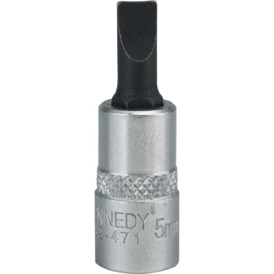 5.5mm SLOTTED SCREWDRIVER SOCKET BIT 1/4" SQ DR