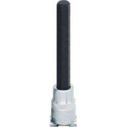 3/8" DR. LONG HEXAGON BIT SOCKET H6 x 100mm 3/8" DR. LONG HEXAGON BIT SOCKET H6 x 100mm