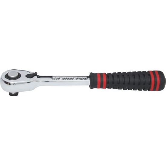 1/2" SQ. DR. Q/R 72T RATCHET HANDLE - RUBBER