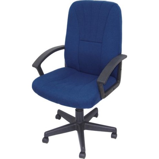 HIGH BACKED MANAGER`S CHAIRS (ROYAL BLUE)