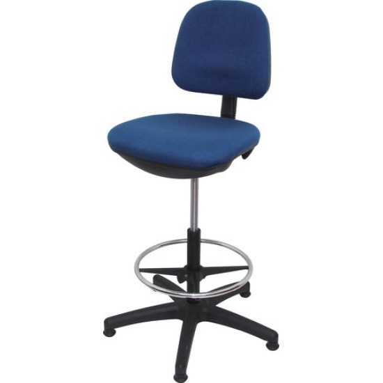 DRAUGHTSMAN'S CHAIR (CHARCOAL) Seat Height Adjustment 590-830mm