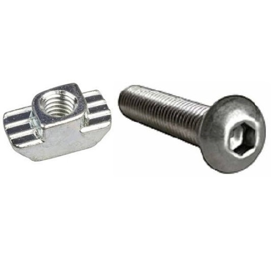 M6 X 10MM BHSCS W/ ECONOMY T-NUT