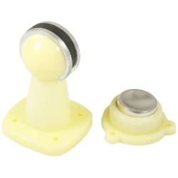 3" MAGNETIC DOOR HOLDER , IVORY