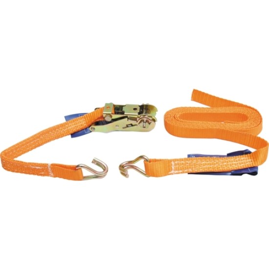 6.0M IND' LOAD STRAP DOUBLE HOOK 3000KG (2-PART)