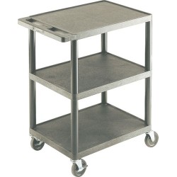 SERVICE TROLLEY ,3 FLAT SHELVES 610x458x840mm SERVICE TROLLEY ,3 FLAT SHELVES 610x458x840mm