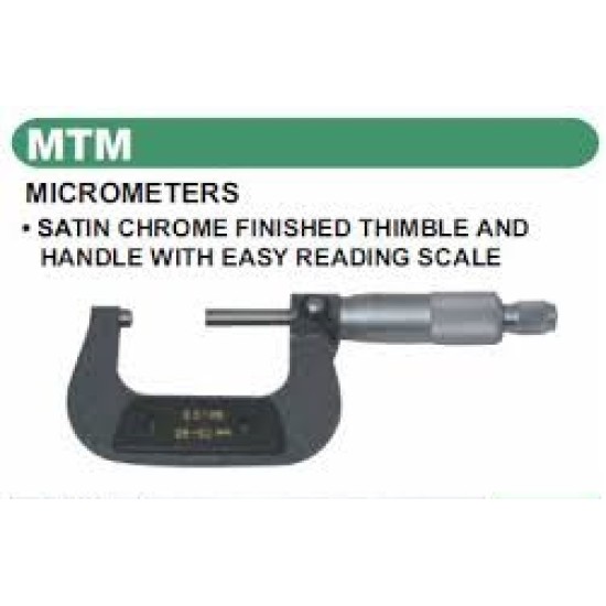 MICROMETERS, 0-25MM