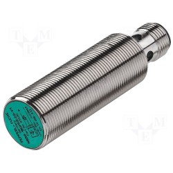Pepperl + Fuchs  ,Inductive Sensor ,8mm Non Flush ,Barrel 65mm length, 10 to 30 V, IP67 