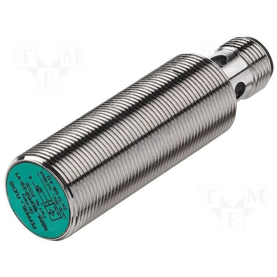 Pepperl + Fuchs  ,Inductive Sensor ,8mm Non Flush ,Barrel 65mm length, 10 â†’ 30 V, IP67 