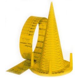 PARKER PLASTIC SIZING CONE, SIZING CONE AND TAPE