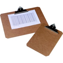 MASONITE CLIPBOARDS - A4 MASONITE CLIPBOARDS - A4