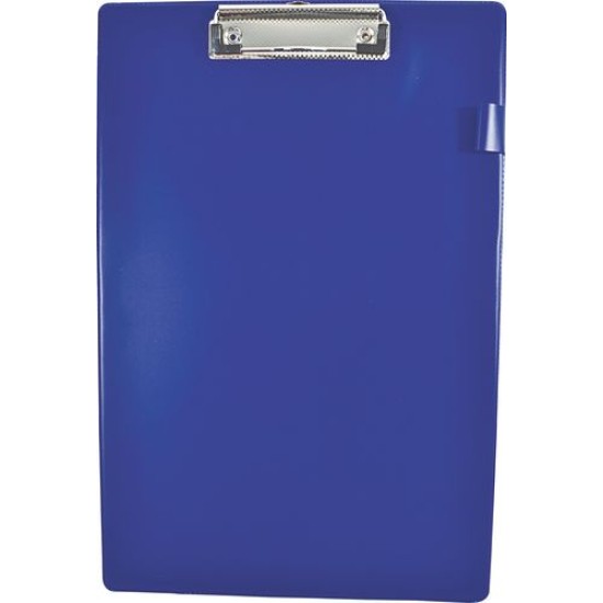 PVC CLIPBOARD - TYPE : SINGLE (BLUE)