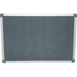 EXECUTIVE FELT COVERED NOTICE BOARDS - ALUMINIUM FRAMES,SIZE:900X600MM (GRAY) EXECUTIVE FELT COVERED NOTICE BOARDS - ALUMINIUM FRAMES,SIZE:900X600MM (GRAY)