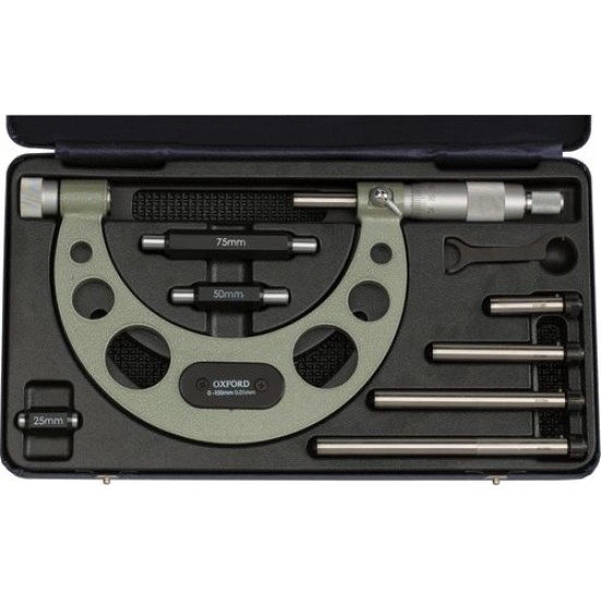 INTERCHANGEABLE ANVIL MICROMETERS,0 - 100MM