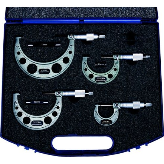 EXTERNAL MICROMETER SETS,0 - 100MM