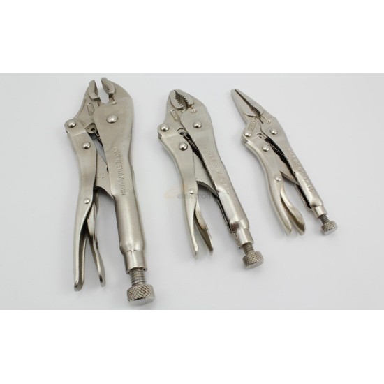 3PCS LOCKING PLIERS SET