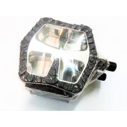 PEDAL 1/2" AXLE CROME ,(15SET/BOX)