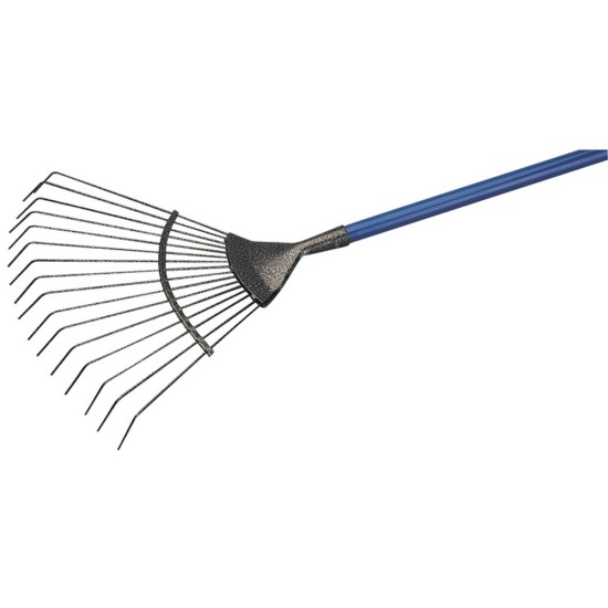 PVC PENCAKAR SAMPAH, LAWN RAKE C/W Wood Handle