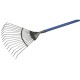 PVC PENCAKAR SAMPAH, LAWN RAKE C/W Wood Handle