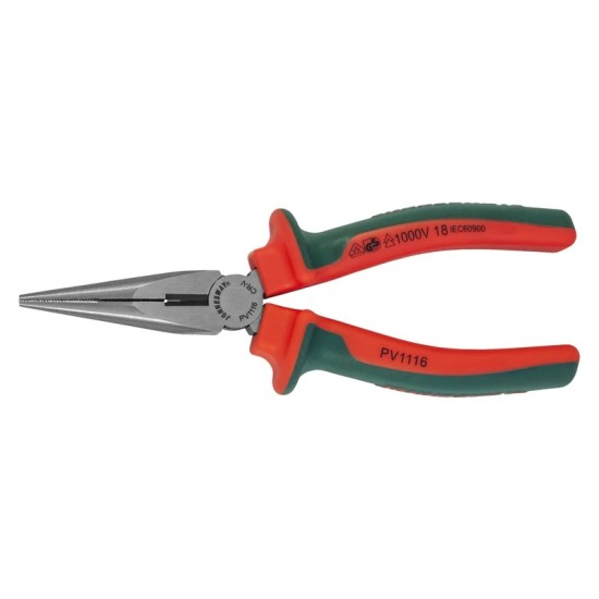 6" INSULATED LONG NOSE PLIERS