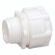 PVC WHITE FLEXIBLE CONNECTOR , 20mm