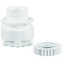 PVC WHITE FLEXIBLE CONNECTOR , 20mm