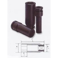 1/2" DR. NON-SLIP DEEP IMPACT SOCKETS 10 1/2" DR. NON-SLIP DEEP IMPACT SOCKETS 10