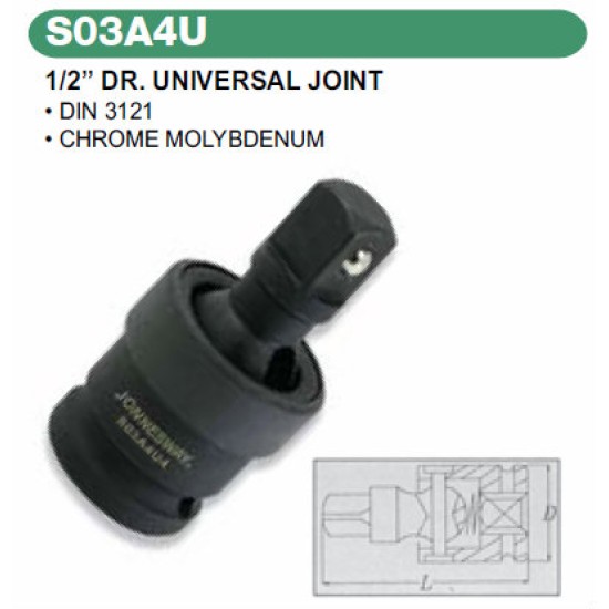 1/2" DR. UNIVERSAL JOINT 1/2"