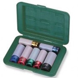 7PCS 1/2" DR 6PT FLANK THIN WALL DEEP IMPACT SOCKET SET 7PCS 1/2" DR 6PT FLANK THIN WALL DEEP IMPACT SOCKET SET
