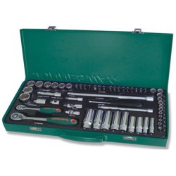 57PCS 1/4" & 3/8" DR COMBINATION SOCKET SET 57PCS 1/4" & 3/8" DR COMBINATION SOCKET SET