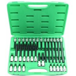 32PCS 1/2" DR STAR SOCKET BITS SET 32PCS 1/2" DR STAR SOCKET BITS SET