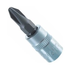 P147, 1/4in DR.PHILLIPS BIT SOCKETS PH1, Total Length 37mm