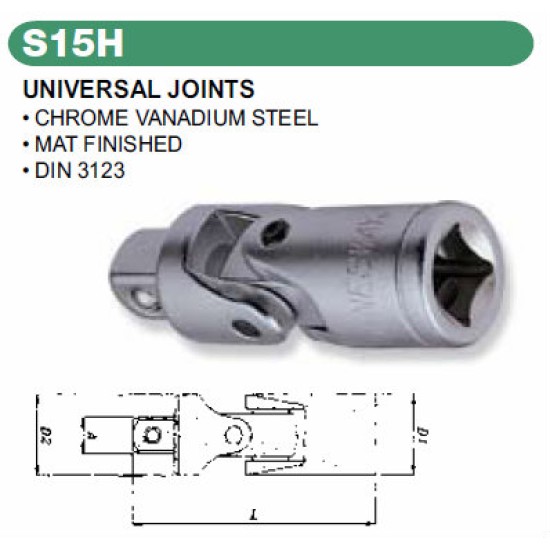 UNIVERSAL JOINT 3/4"