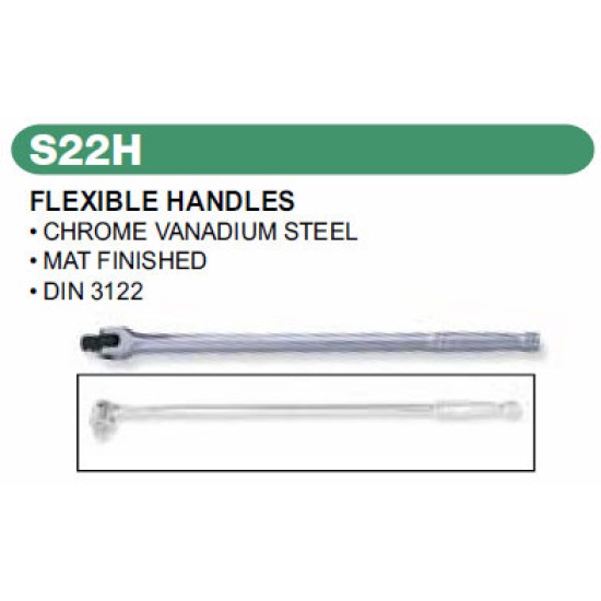 FLEXIBLE HANDLES 3/8" X 200MM