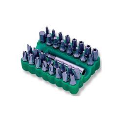33 PCS 1/4" DR.SECURITY BIT SET