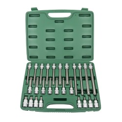 26PCS 1/2" DR SPLINE SOCKET BITS SET