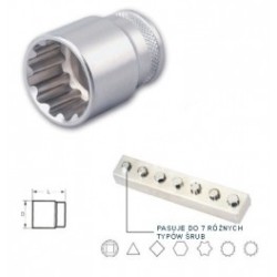 1/4" SUPER TECH SOCKET 5MM,3/16",E6