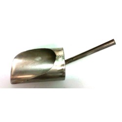 SUS SAMPLING SCOOP WITH 45 DEGREE LONG HANDLE
