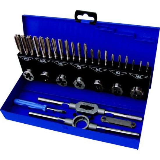 METRIC THREADING SET,M3-M12