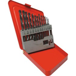 SET OF 13 HSS DRILL 1-16"-1/4" X 1/64" SET OF 13 HSS DRILL 1-16"-1/4" X 1/64"
