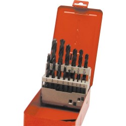 SET OF 15 HSS DRILL 1/16"-1/2" X 1/32" SET OF 15 HSS DRILL 1/16"-1/2" X 1/32"
