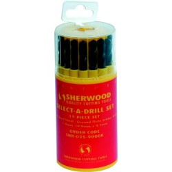 HSS GROUND FLUTE SELECT-A-DRILL SET 1.0-10.0 X 0.5MM HSS GROUND FLUTE SELECT-A-DRILL SET 1.0-10.0 X 0.5MM